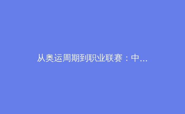 从奥运周期到职业联赛：中国体育产业的转型阵痛与价值重塑 - 4